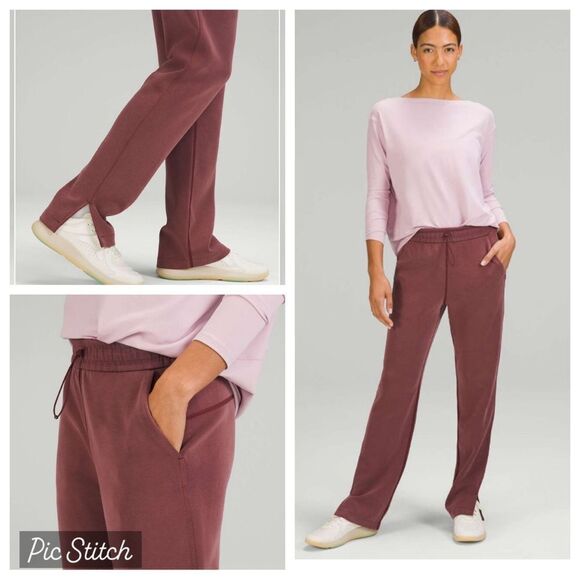 Lululemon Brushed Softstreme Split-Hem High-Rise Pant
Red Merlot - Picture 8 of 14